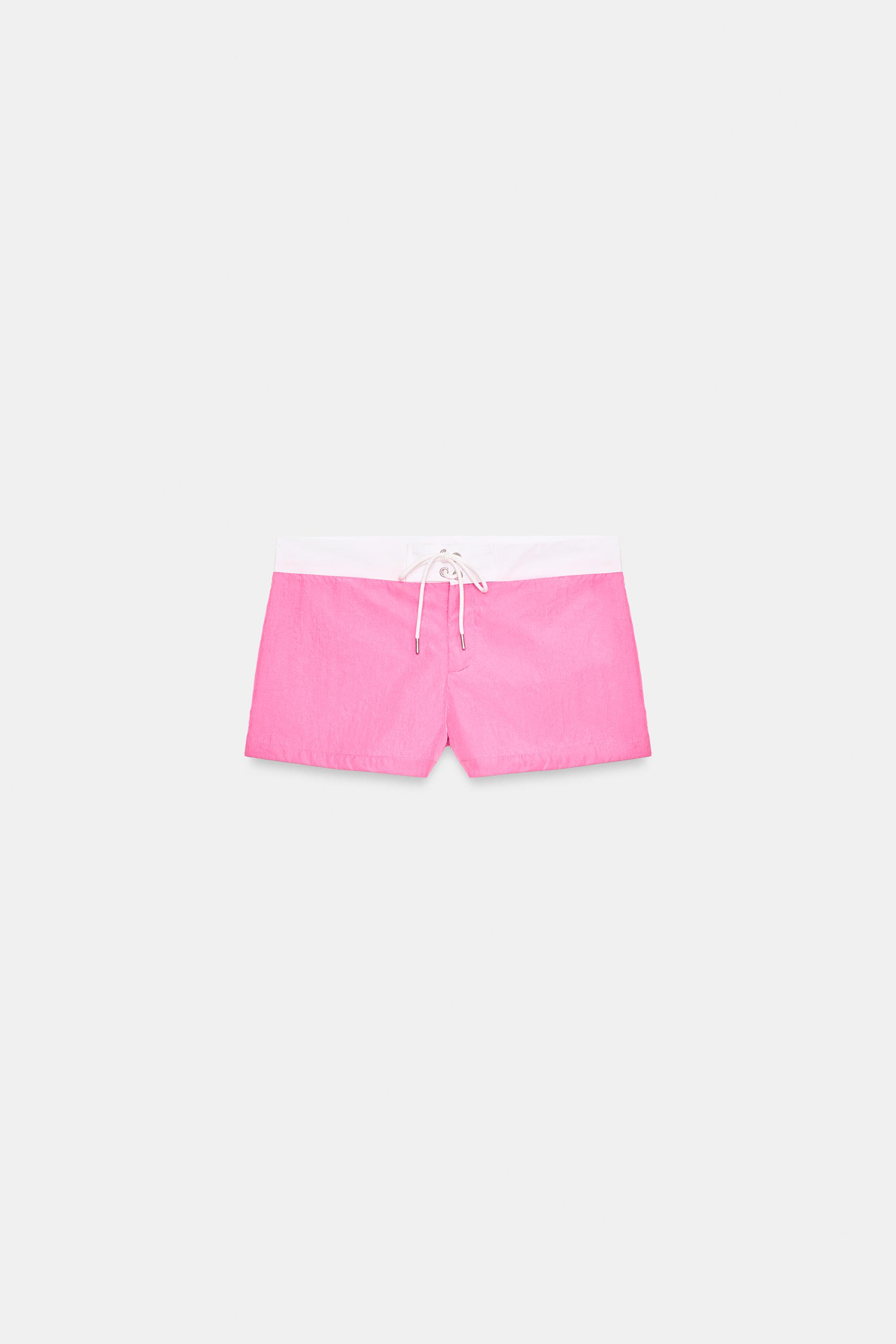 SHORT NYLON À CORDONS