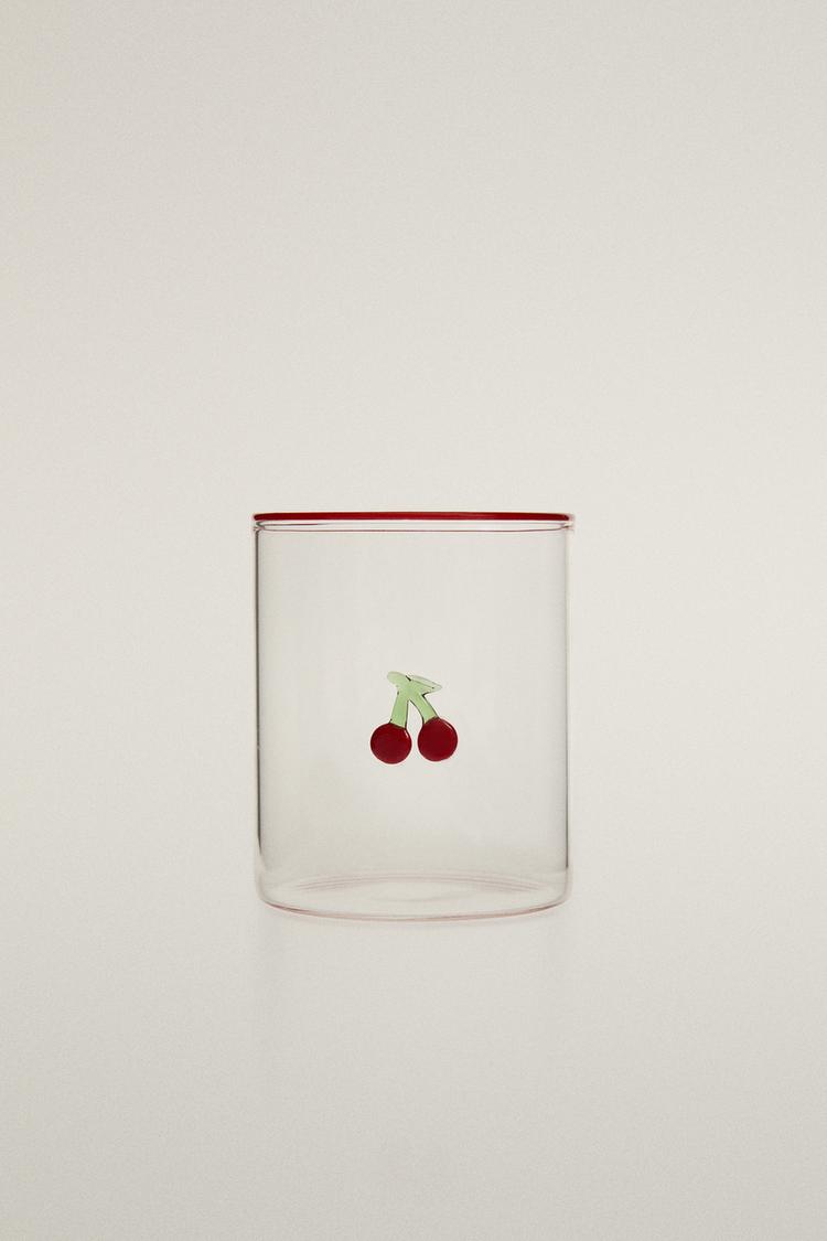 ZARA BOROSILICATE GLASS FRUIT TUMBLER