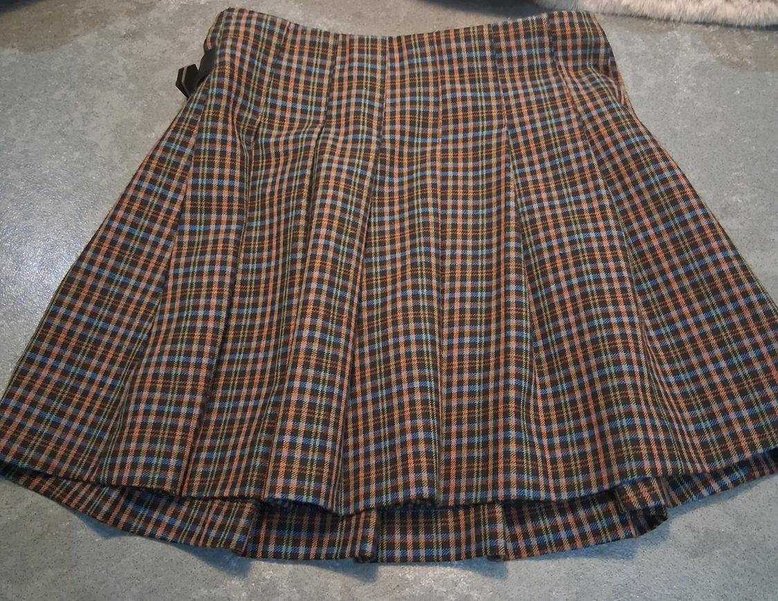FRAYED SKIRT WITH BUCKLE - Image 2
