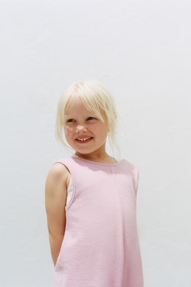 PLAIN JUMPSUIT - Pastel pink by Zara