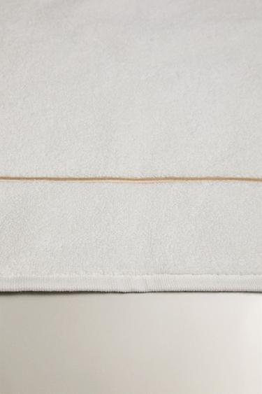 EMBROIDERED KNOT BATH MAT - Ivory by Zara - Image 2