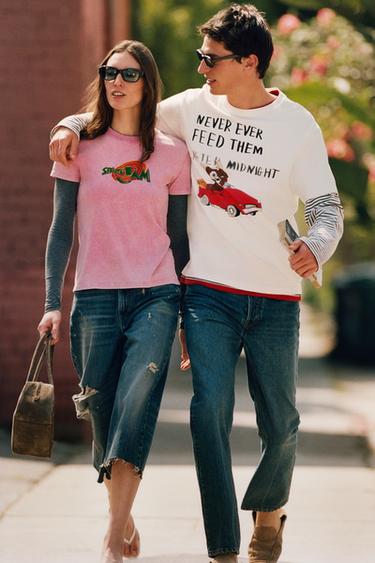 T-SHIRT ILLUSTRATION SPACE JAM™ & © X DYLAN´S T-SHIRT CLUB X ZARA - Rose de Zara