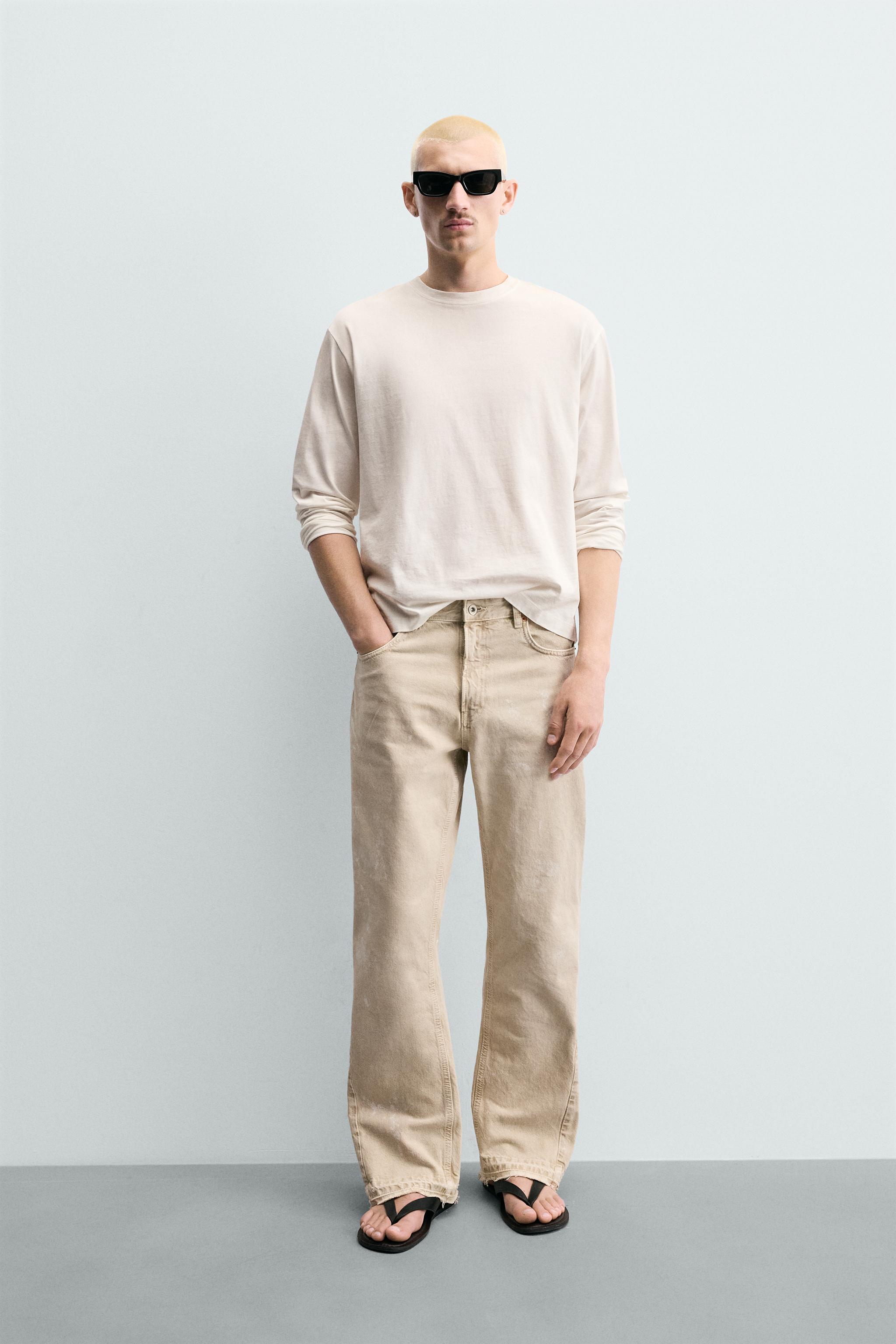 JEAN FLARE FIT EFFET ÉCLABOUSSURES