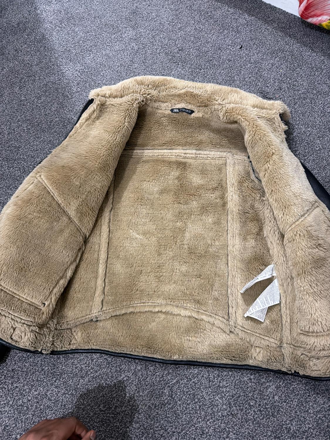 DOUBLE-FACED FAUX LEATHER JACKET - Image 2