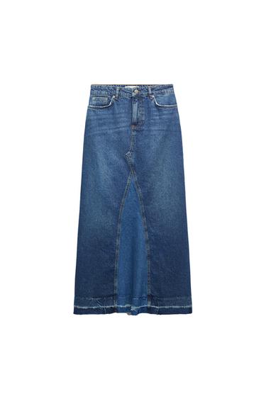 ZW LONG DENIM SKIRT