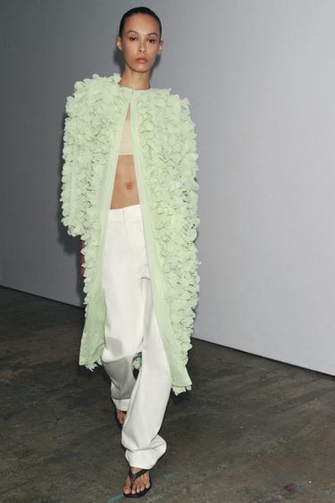 PETAL COAT - Mint by Zara - Image 0