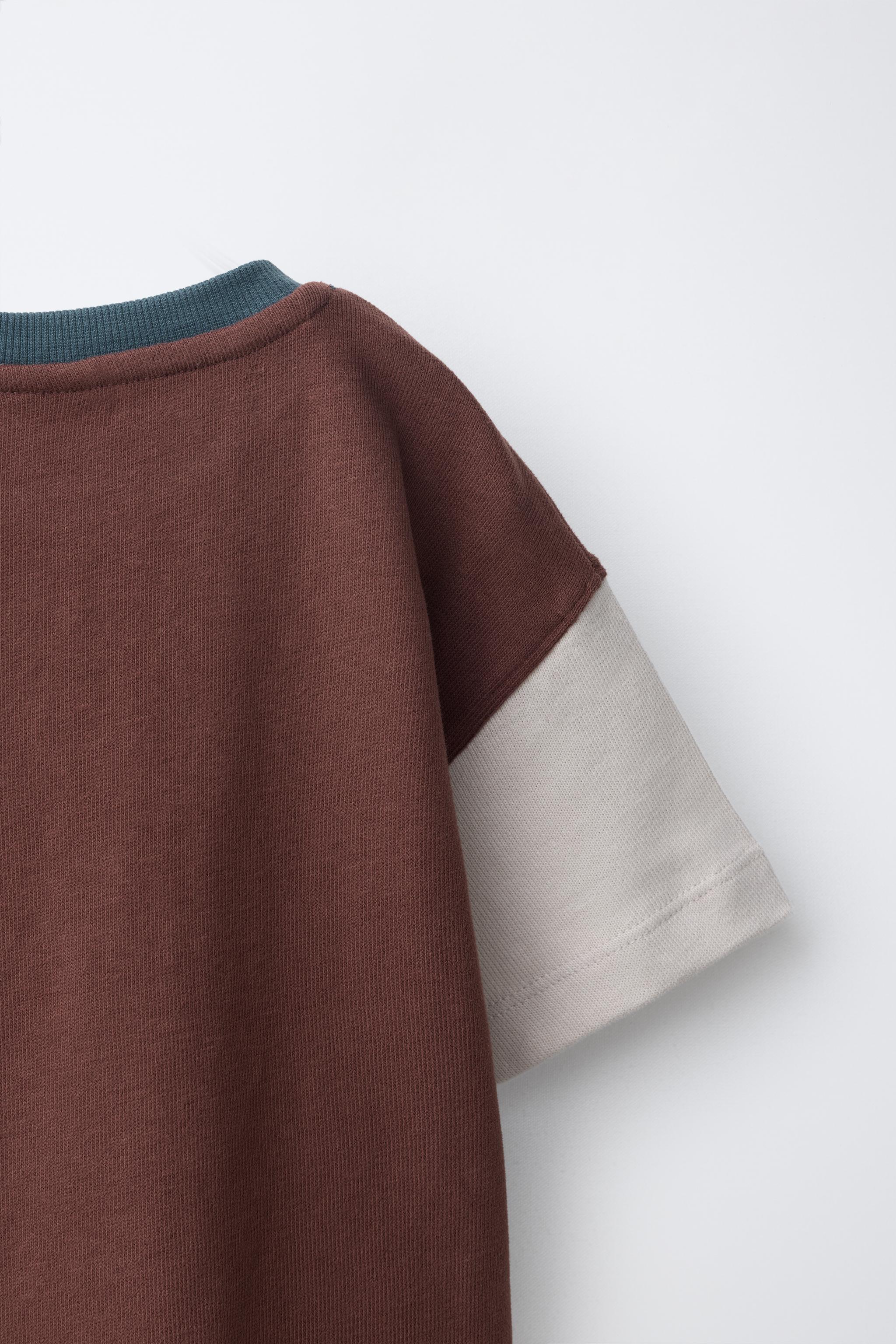 HEAVYWEIGHT SOFT COLOR-BLOCK T-SHIRT