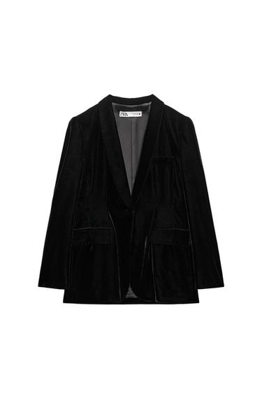 VELVET BLAZER