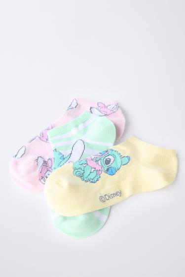 3-PACK OF LILO & STITCH © DISNEY ANKLE SOCKS - Pink by Zara - Image 2
