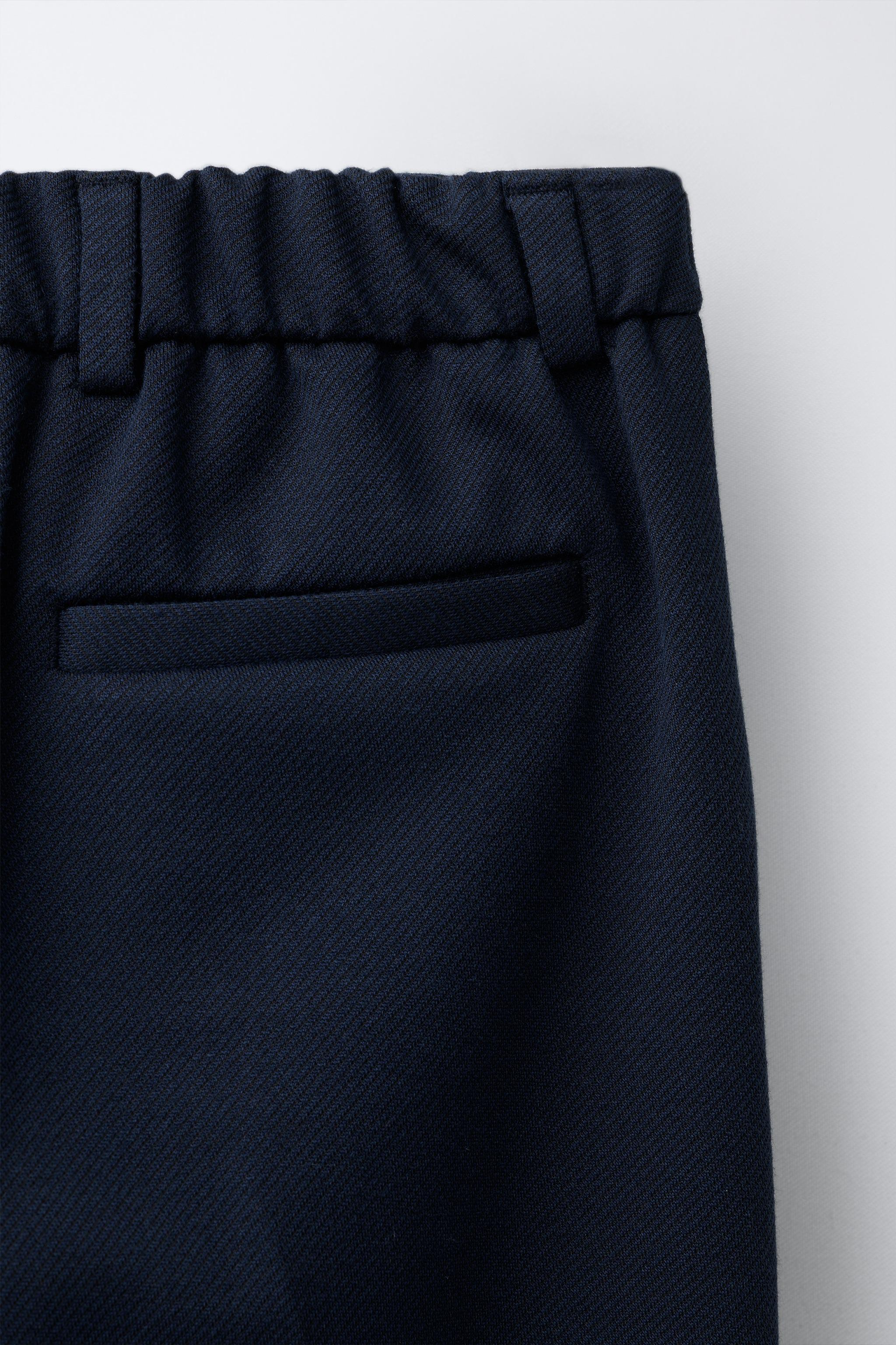 コンフォートスーツパンツ - ネイビーブルー | ZARA Japan / 日本