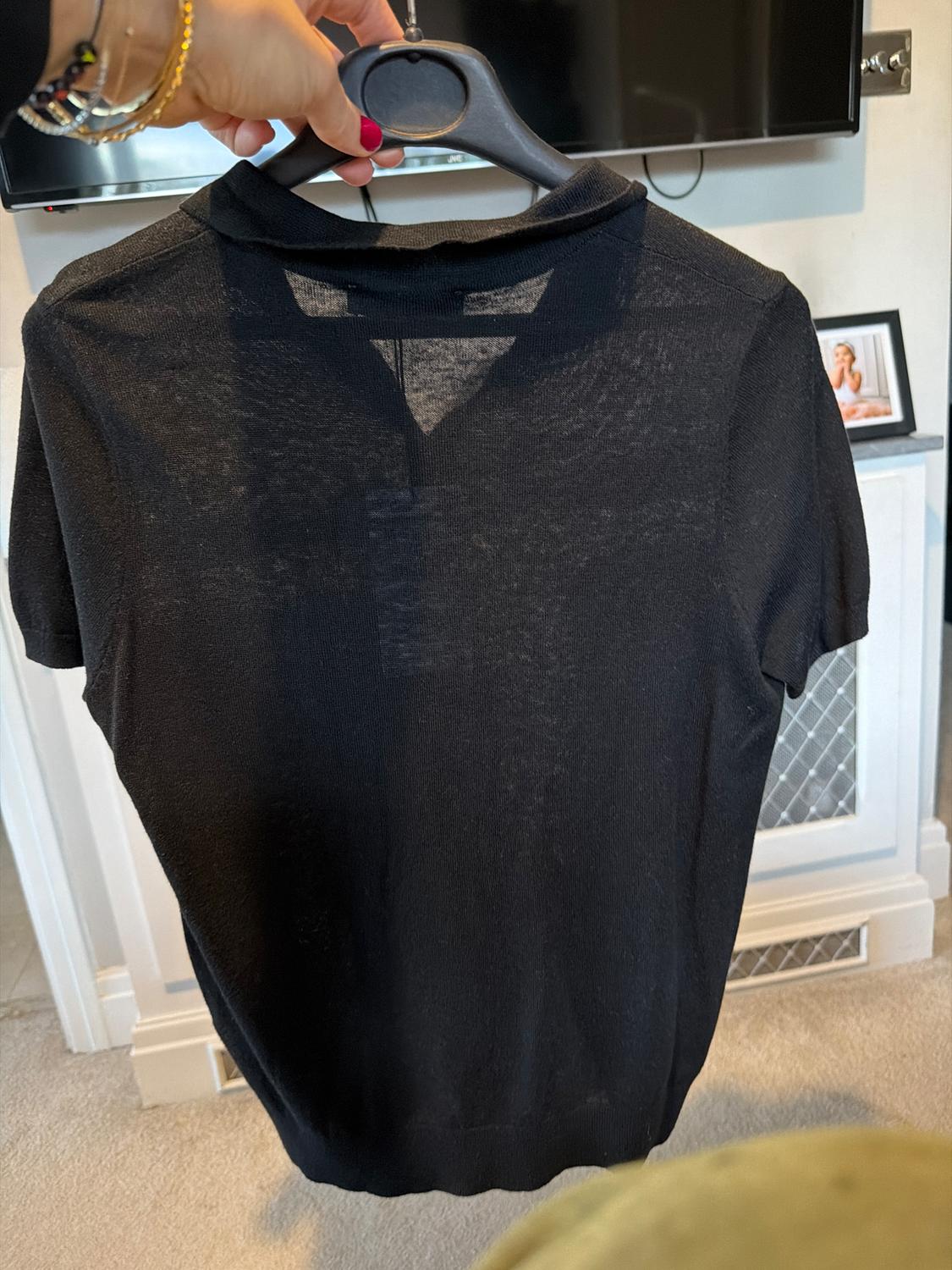SWEATER WITH PEARL BUTTONS - Image 2