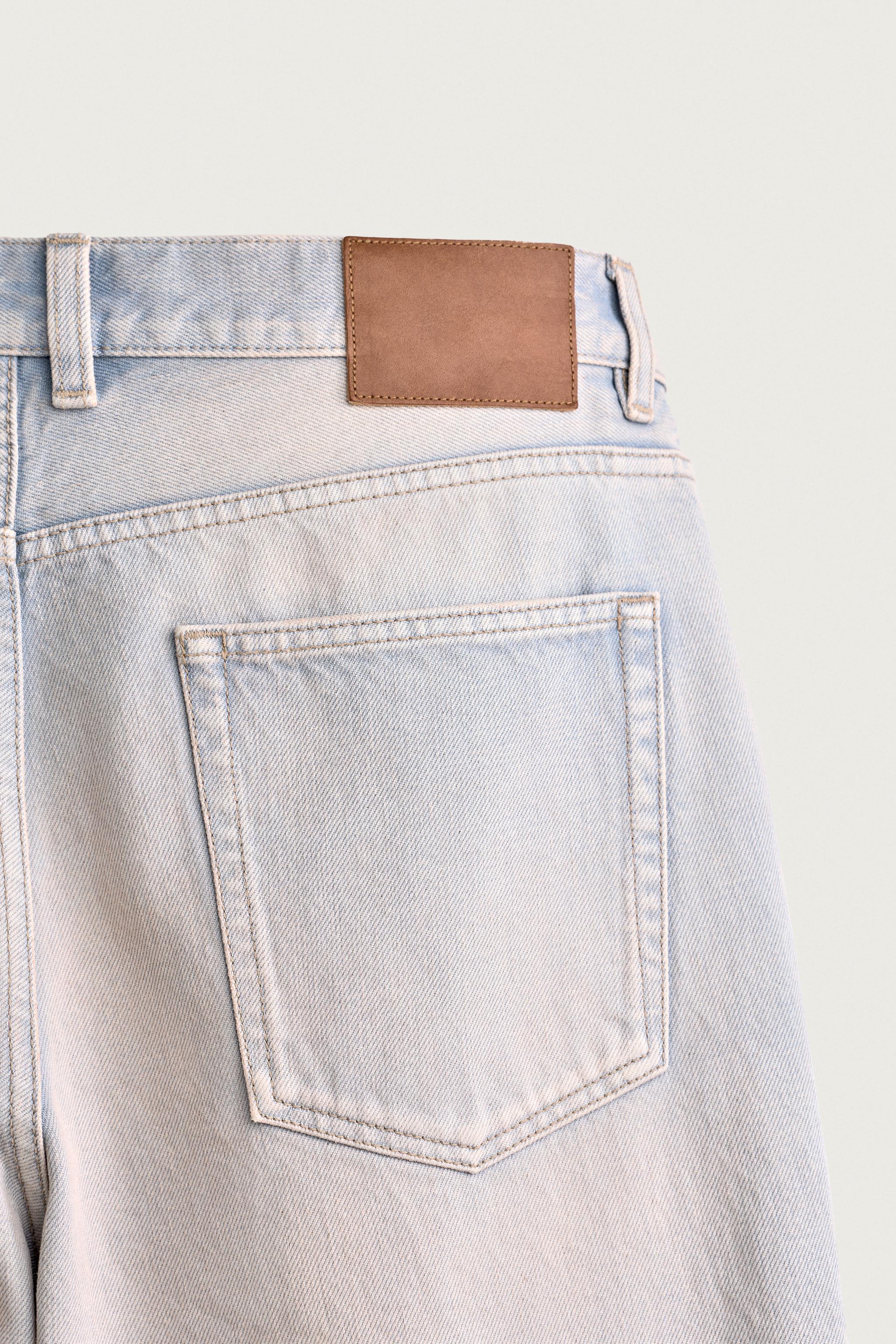 CROPPED BAGGY FIT JEANS