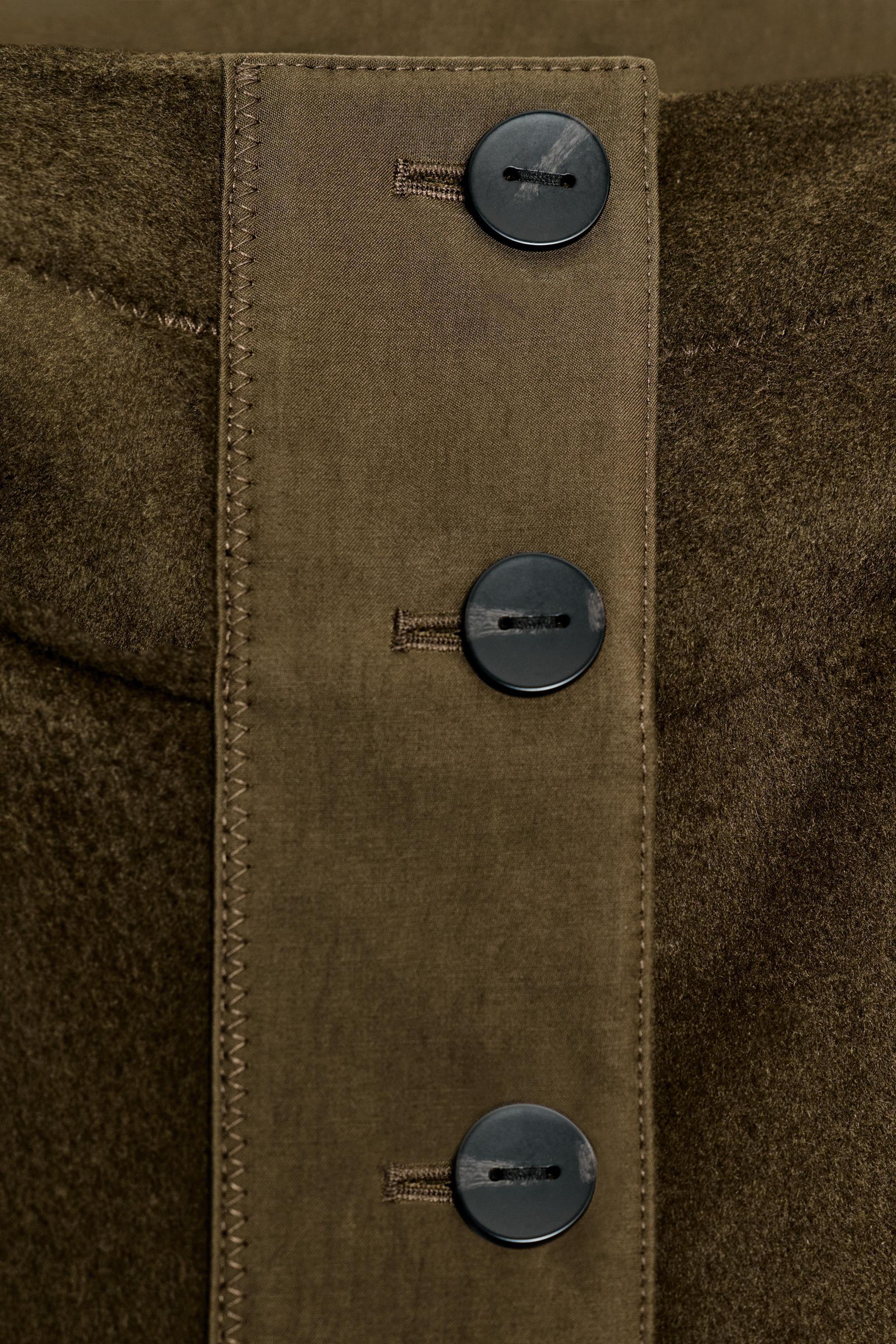 COMBINATION WOOL PARKA ZW COLLECTION LIMITED EDITION