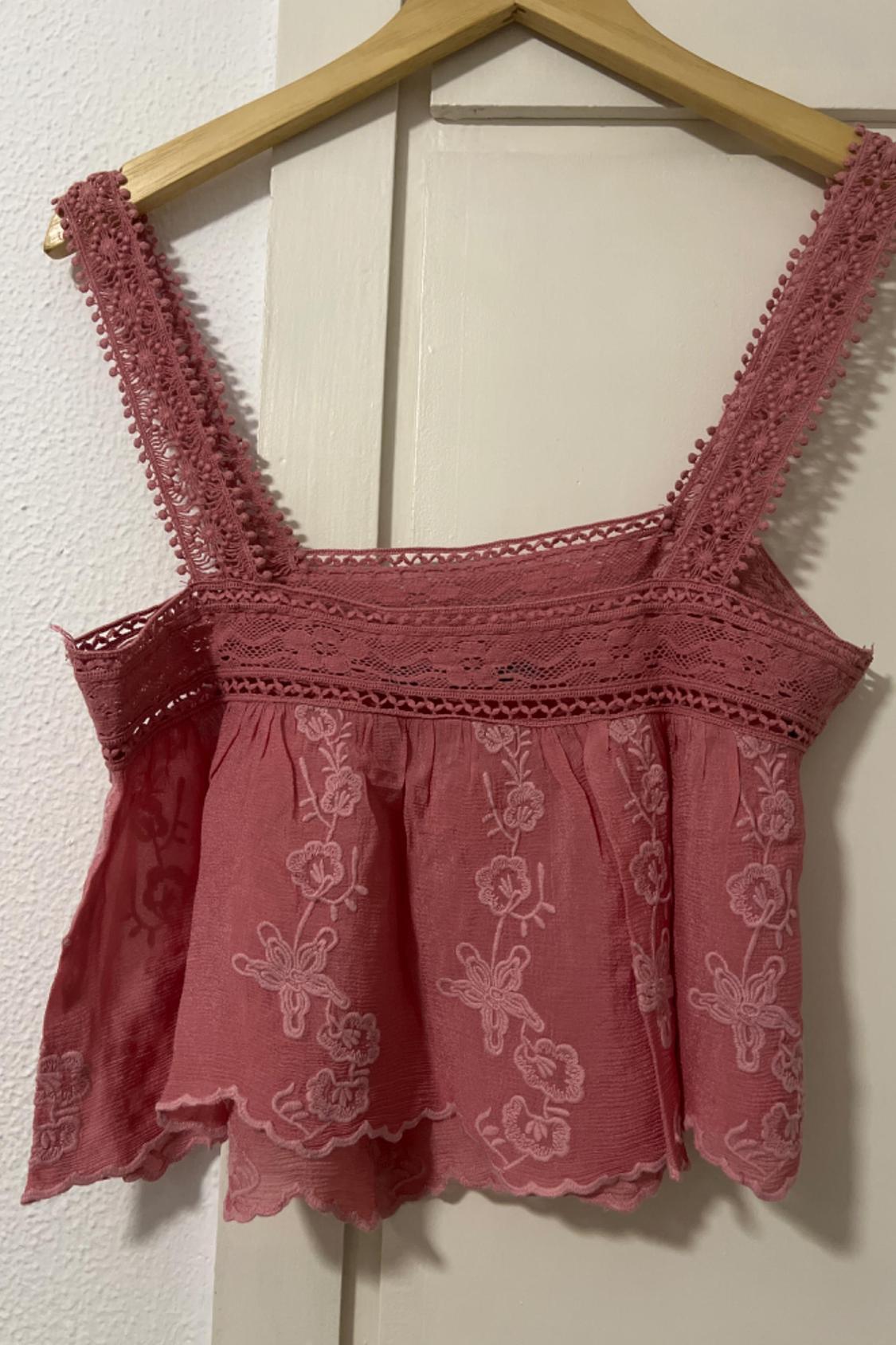 TOP BORDADOS ROSA - Image 2