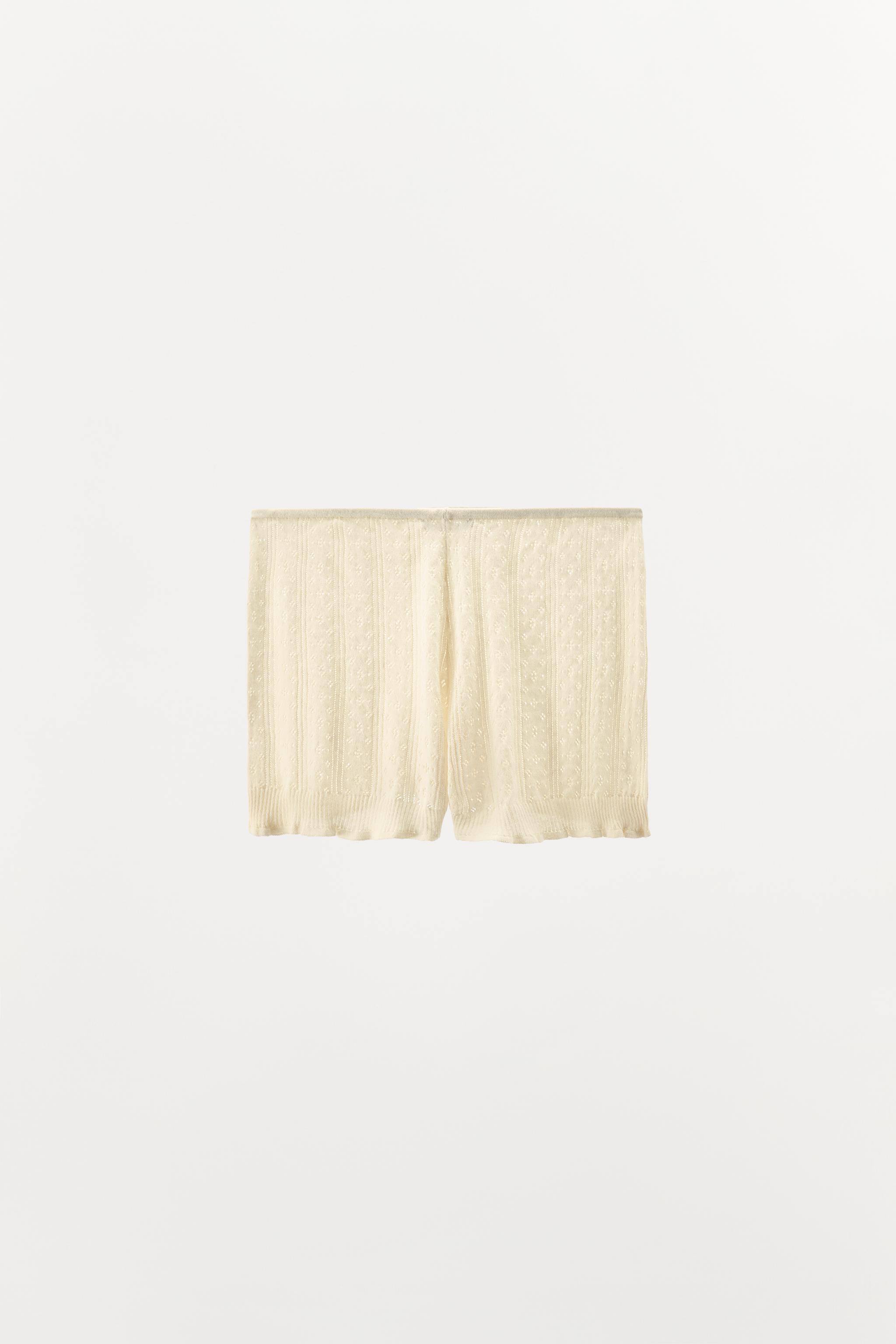 ZARA POINTELLE ボクサーショーツ 1223/558 POINTELLE ボクサーショーツ - オフホワイト | ZARA Japan / 日本