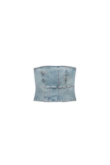 TRF DENIM TOP