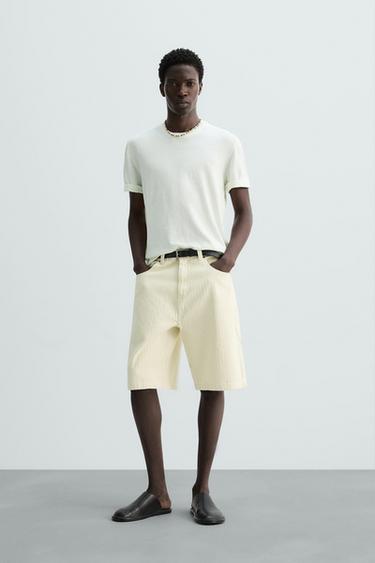 CAMISETA PUNTO LIGERO - Azul claro de Zara - Imagen 0