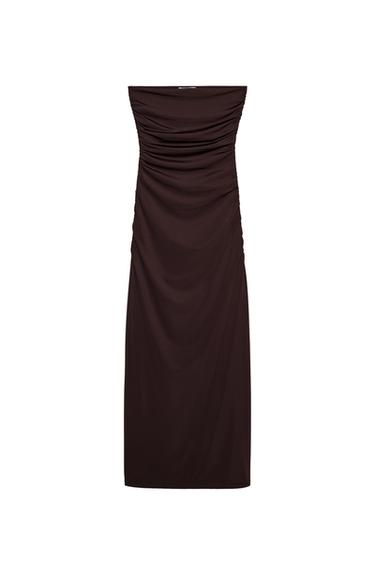LONG POLYAMIDE DRESS