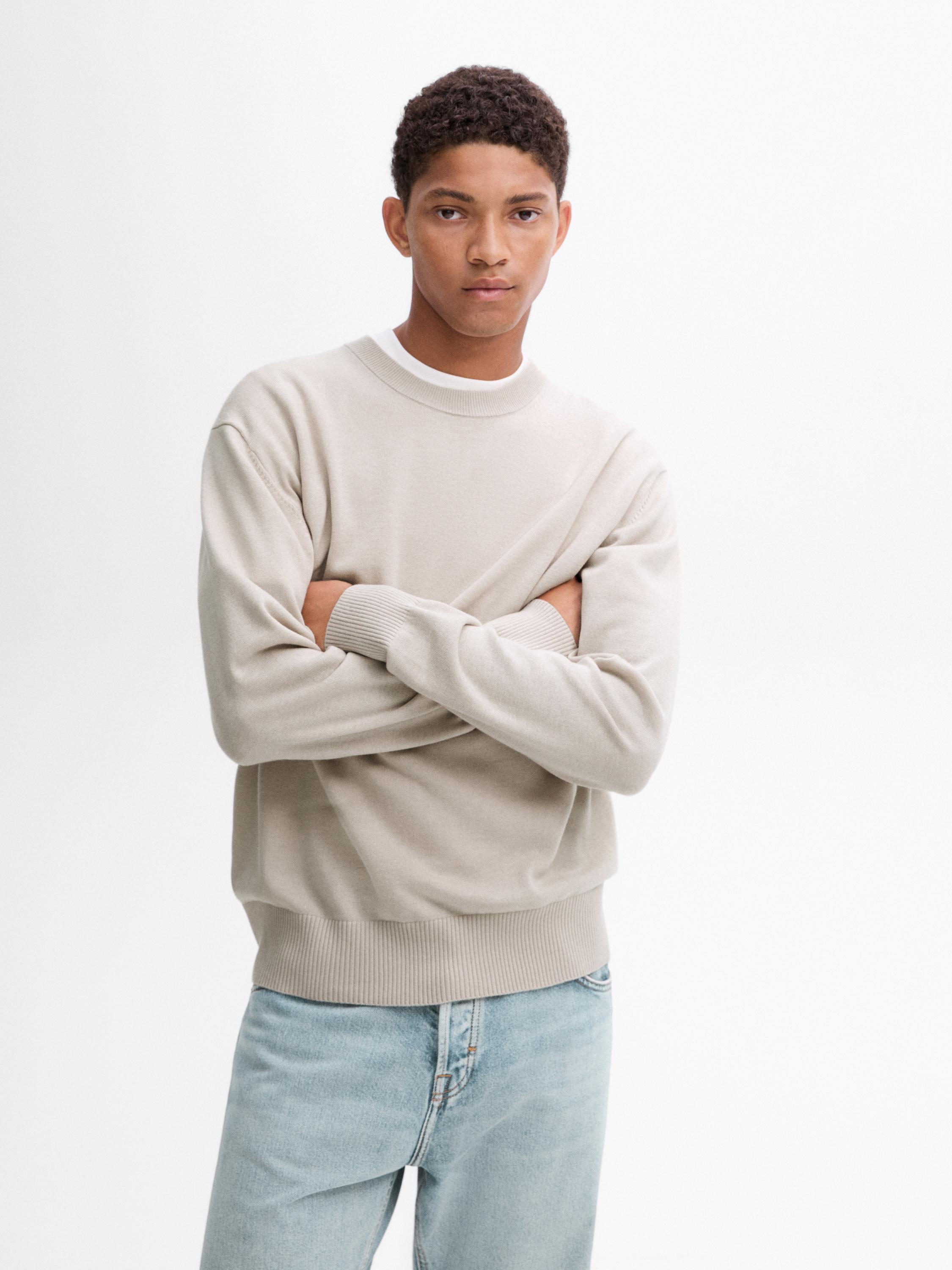 Zara store Wool Blend Knit Sweater