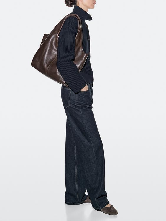 Medium nappa leather bag