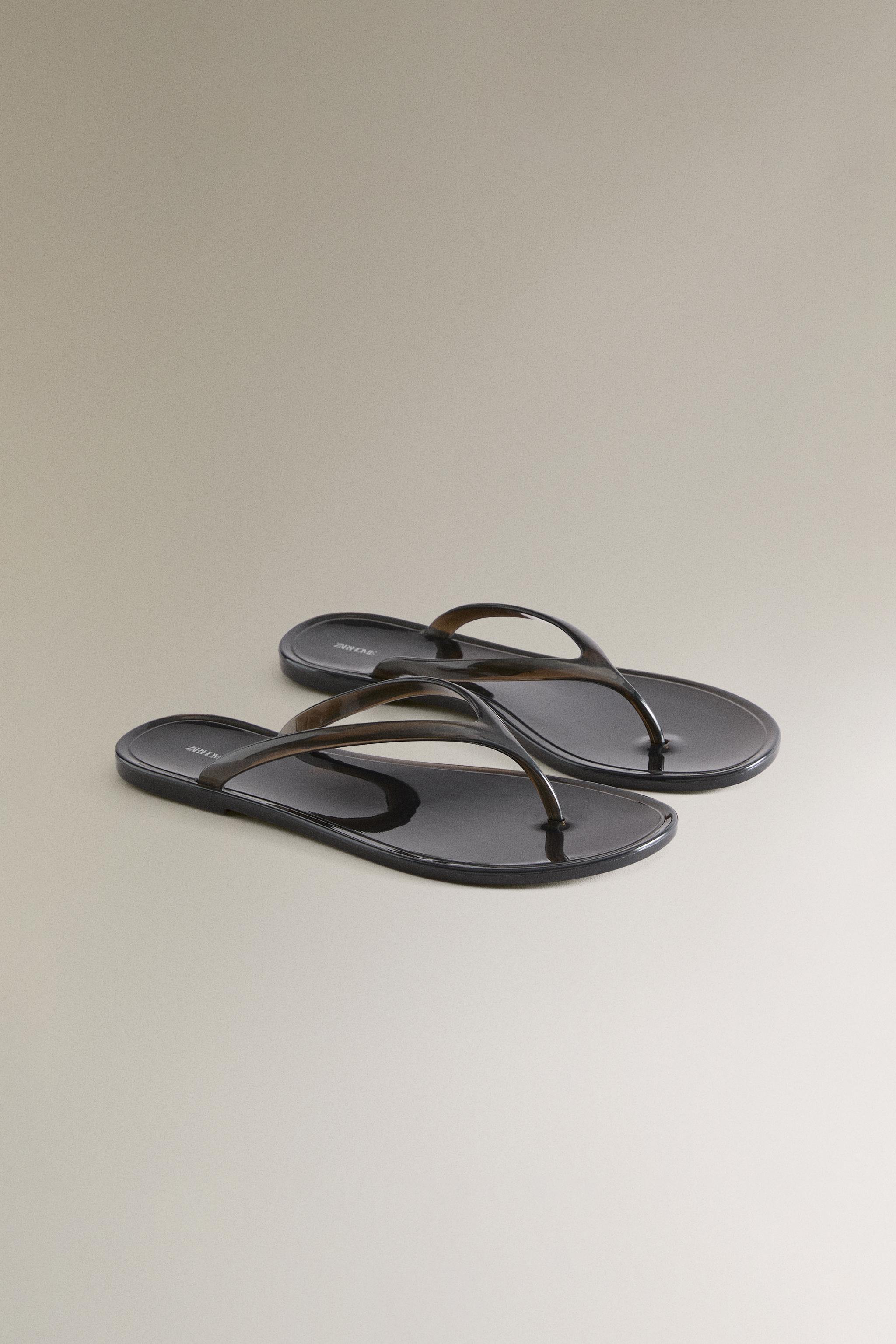 FLAT JELLY SANDALS