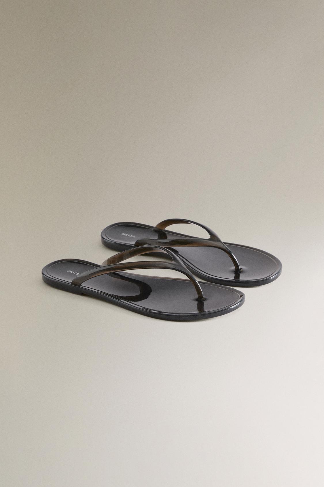 FLAT JELLY SANDALS