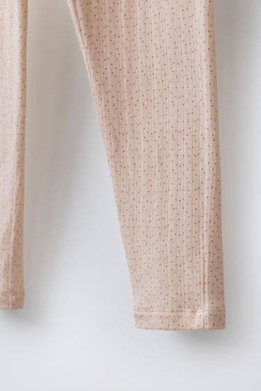6-14 ANS/ PYJAMA À POIS - Écru de Zara - Image 7