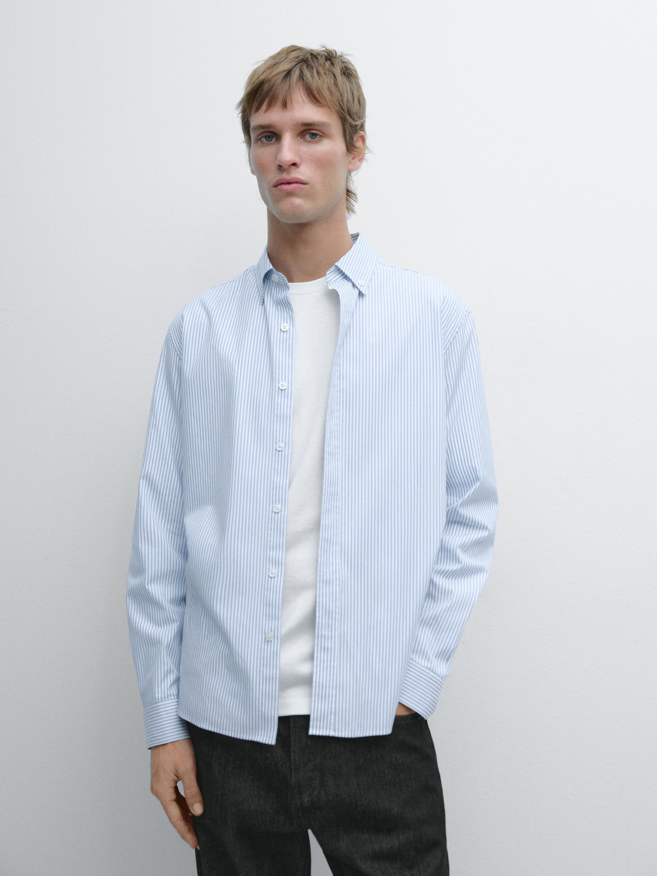 Chemise oxford regular fit 100 % coton