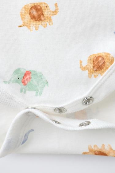 5-PACK OF ELEPHANT BODYSUITS - Multicoloured by Zara - Image 3