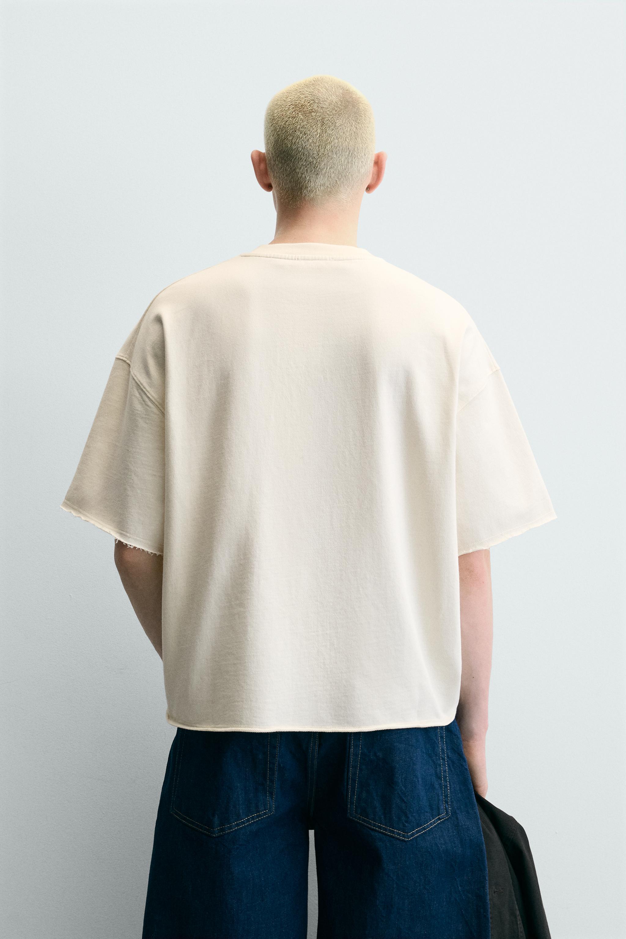 SWEAT COUPE BOXY IMPRIMÉ NUMÉRO