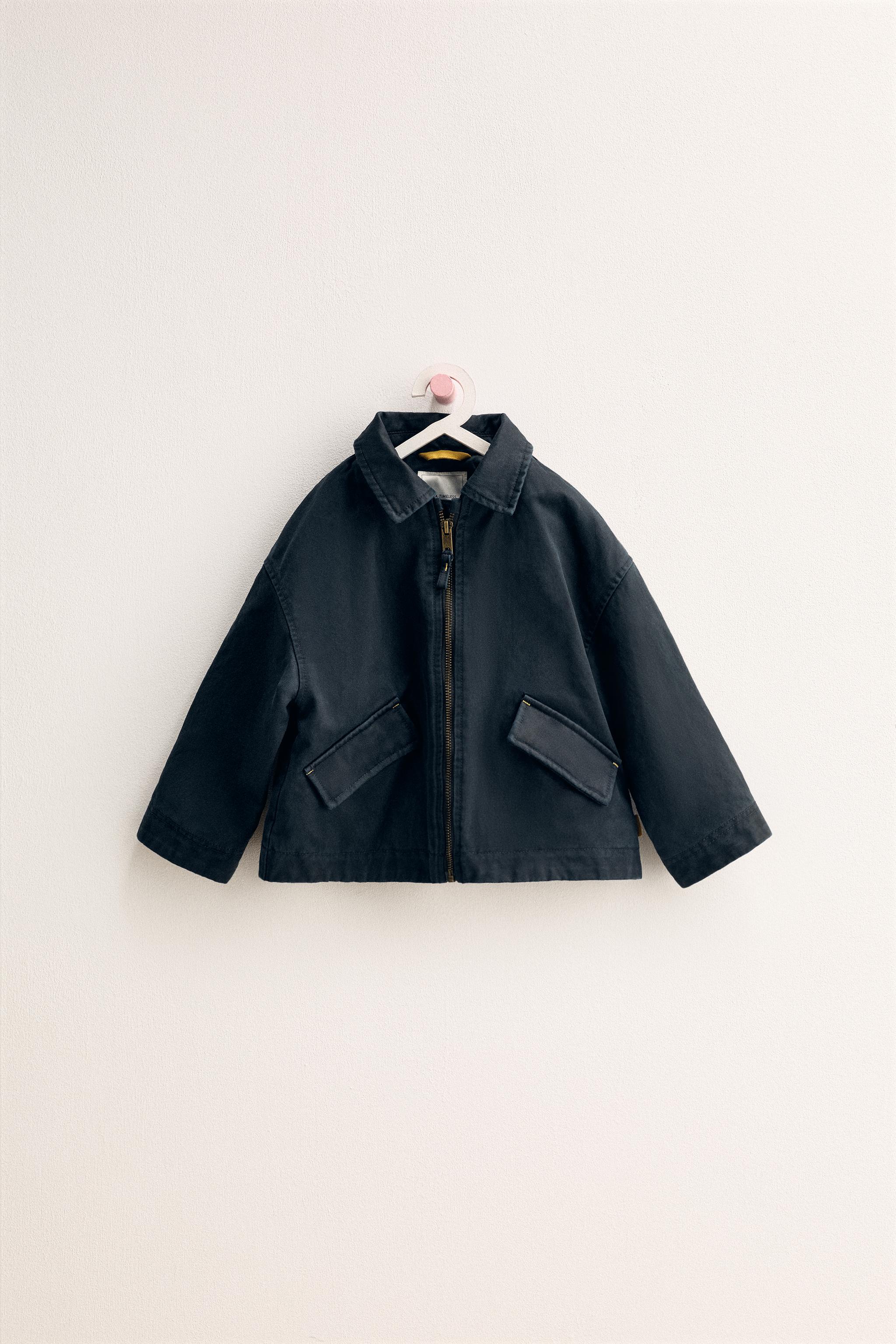 ZARA TIMELESS - BLOUSON CIRÉ CAPUCHE DÉTACHABLE