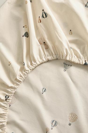 KIDS' BALLOON FITTED SHEET - Multicoloured by Zara - Image 3