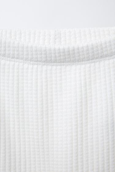 TEXTURED JUMPER AND LEGGINGS SET - Oyster-white by Zara - Image 4