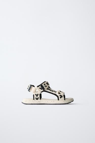 Zara MICKEY MOUSE © DISNEY TECHNICAL SANDALS - White