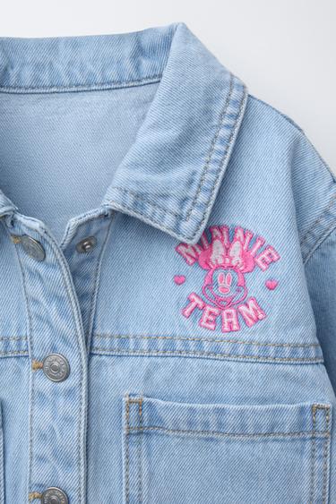 VESTE EN DENIM MINNIE MOUSE © DISNEY - Bleu clair de Zara - Image 2