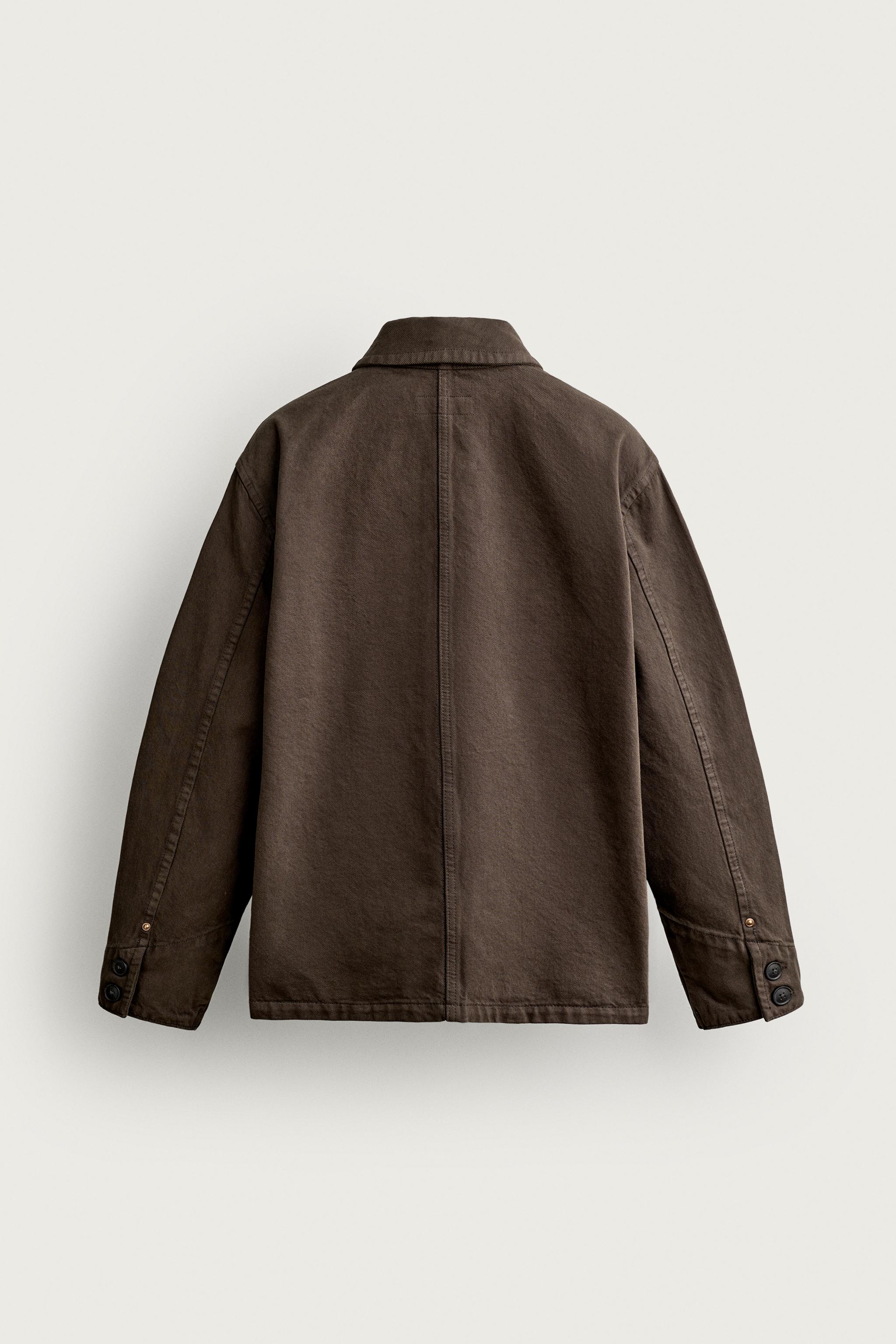 REGULAR FIT POCKET OVERSHIRT