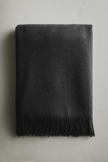 COUVERTURE CACHEMIRE - Kaki de Zara - Image 5