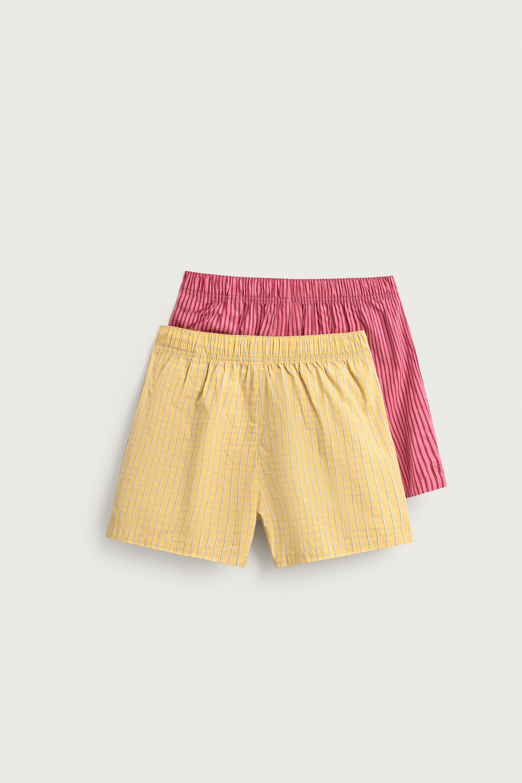 2-PACK PUKAS SURF X ZARA COMBINED POPLIN BOXERS