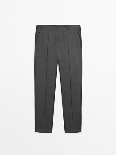 Zara Wool worker pants - Gray