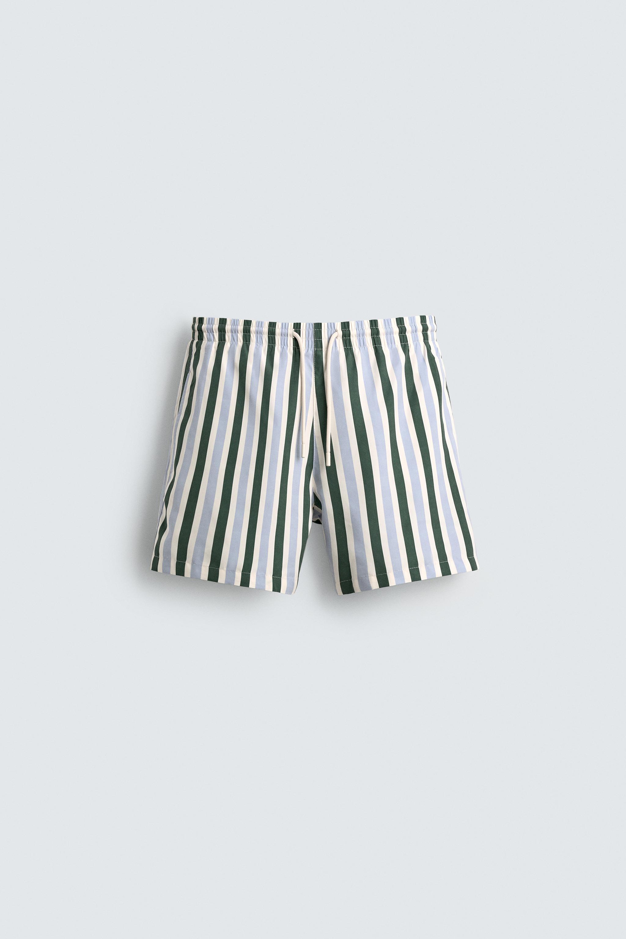MAILLOT DE BAIN À RAYURES MOYENNES