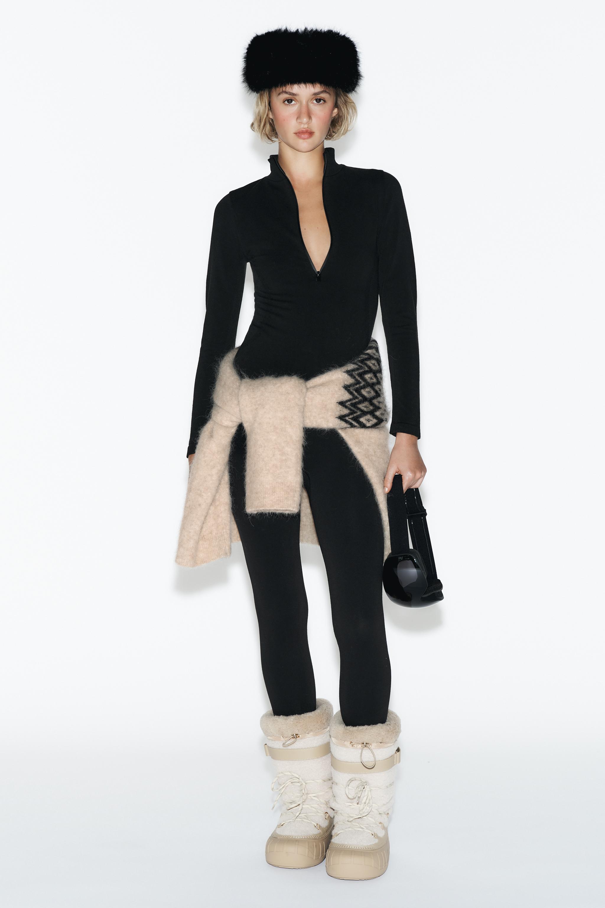 SEAMLESS MERINO WOOL SKI COLLECTION LEGGINGS