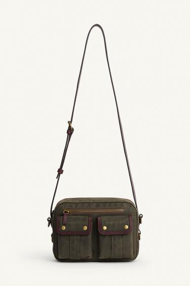 BANDOLERA BOLSILLO LIMITED EDITION - Verde de Zara