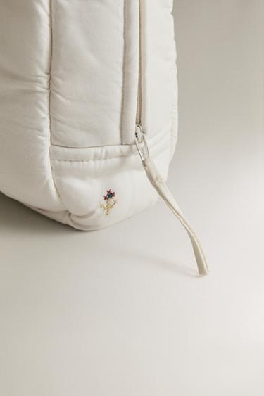 CHILDREN'S COTTON BUNNY TOILETRY BAG - Ecru by Zara - Image 1