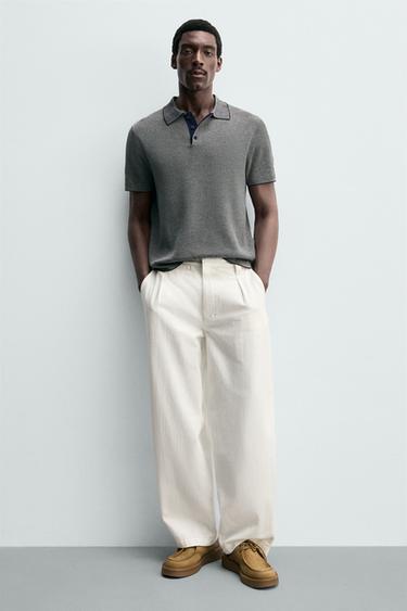 SABOTS EN CUIR - Beige de Zara - Image 1