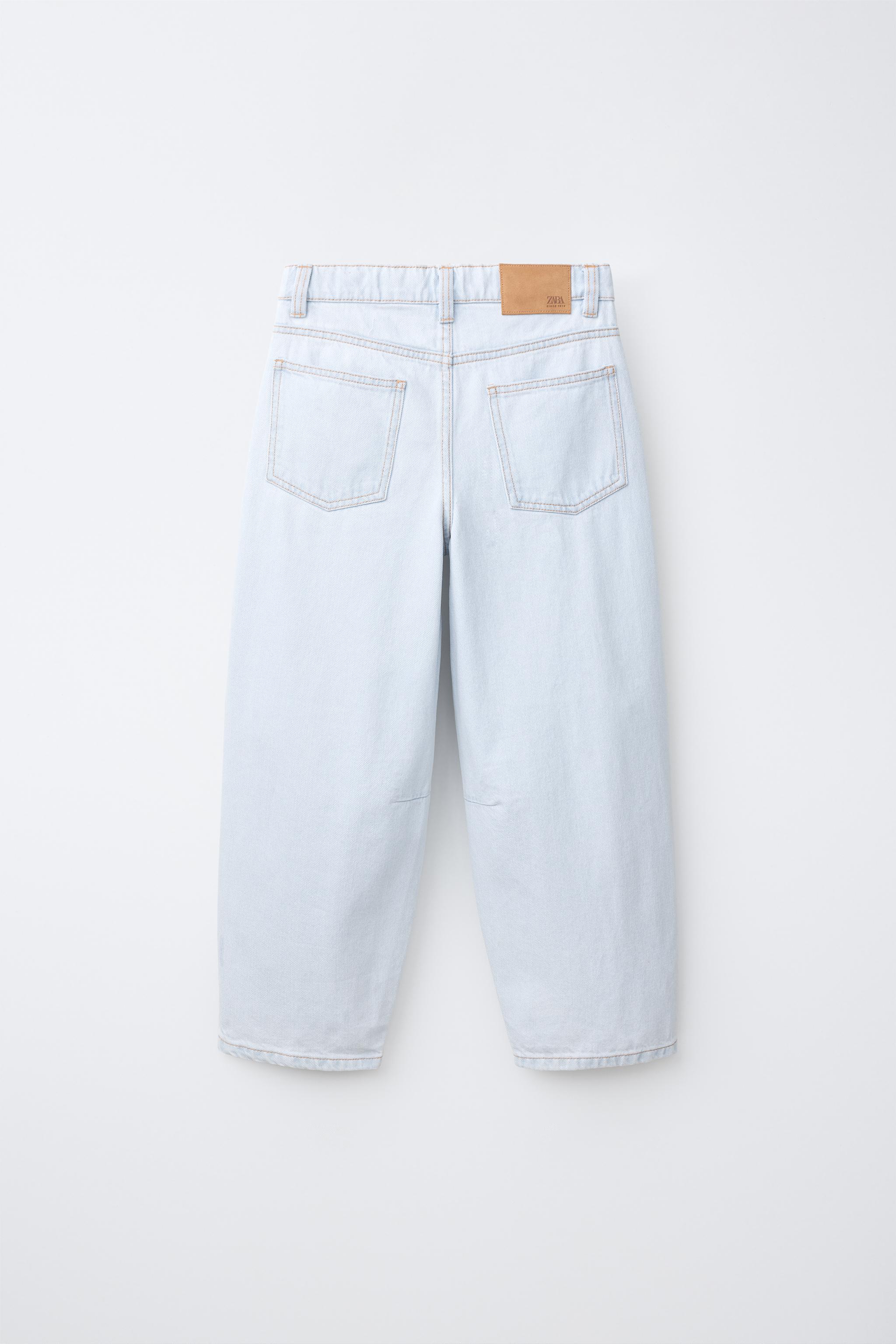 BARREL JEANS — Light blue