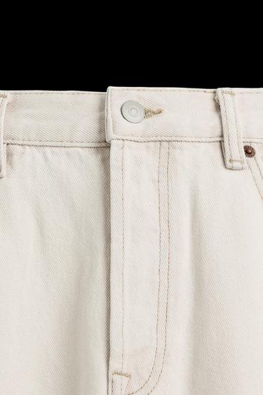 JEANS STRAIGHT FIT REGULAR - Cremefarben von Zara