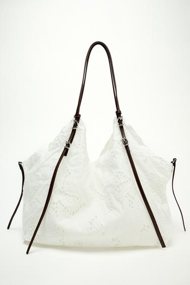KABELKA SHOPPER S V݊IVKOU - Bl od Zara