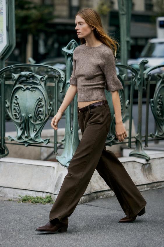 KNIT TOP WITH OPEN BACK