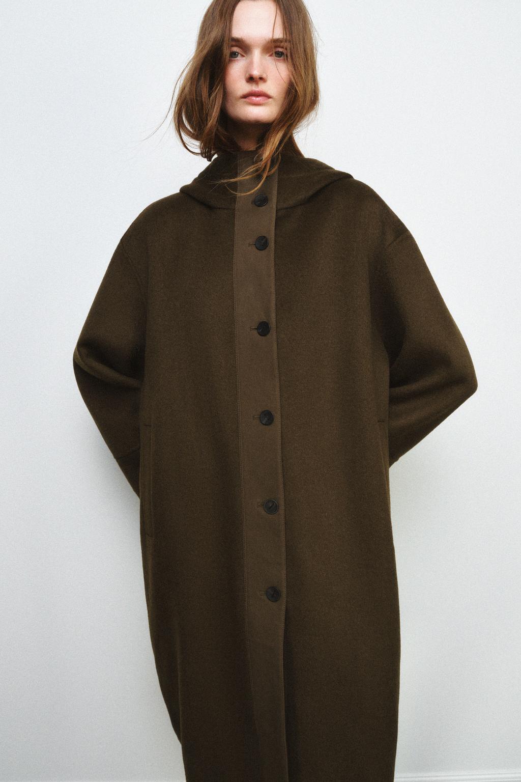 COMBINATION WOOL PARKA ZW COLLECTION LIMITED EDITION - image 2