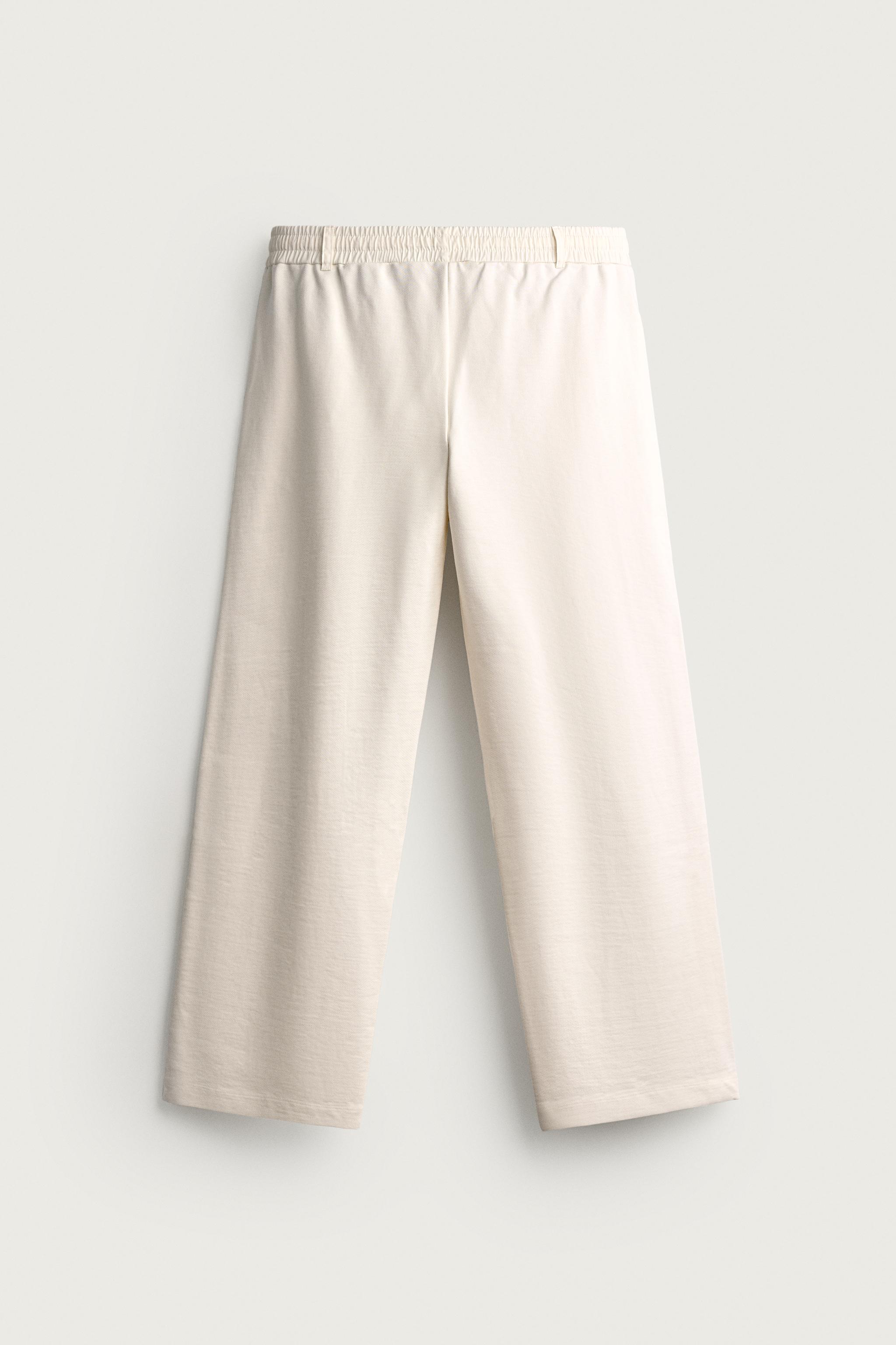 CONTRAST WAIST JOGGER PANTS